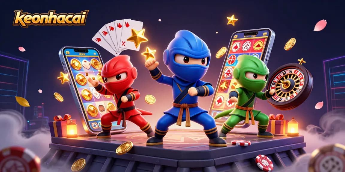 Engage in thrilling play with keonhacai as ninja chameleons perform exciting martial arts.