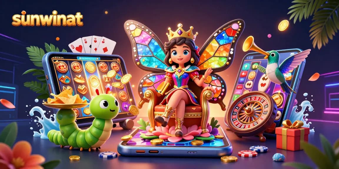 Play exciting games at sunwinat with vibrant 3D characters and casino elements!