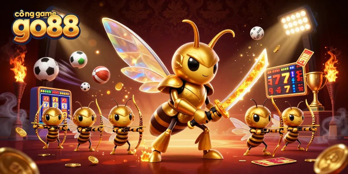 Cổng game go88 offers immersive experiences with exciting game elements like slot machines and dynamic characters.