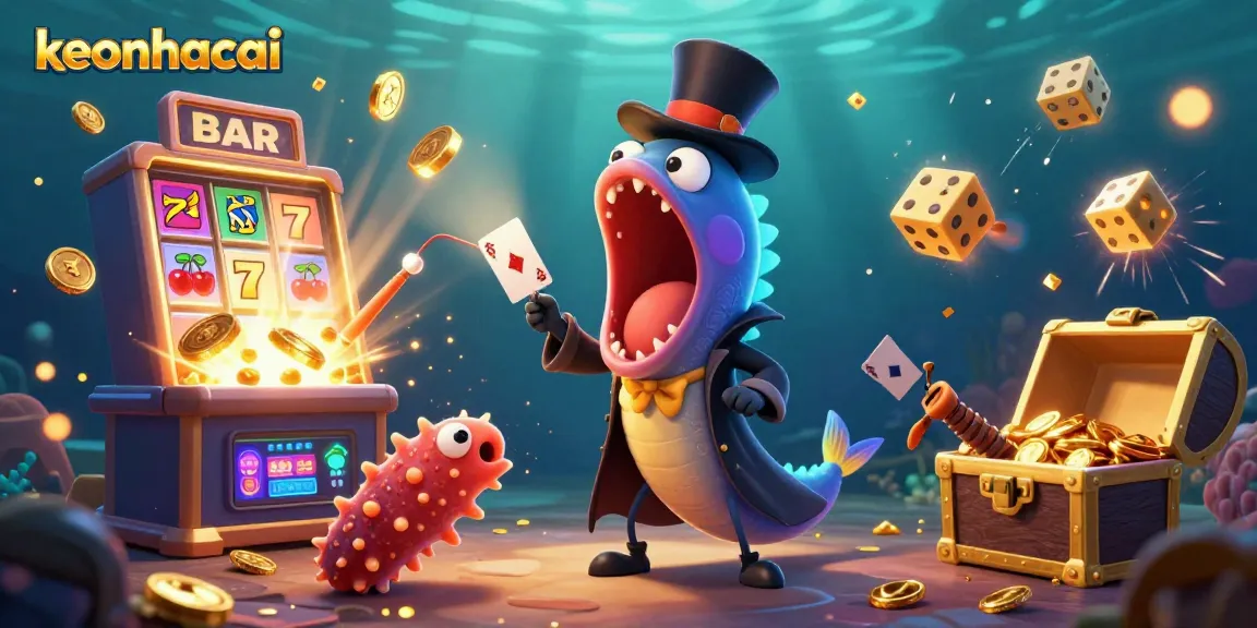 Experience thrilling wins with keonhacai as magical sea creatures create a vibrant underwater casino.