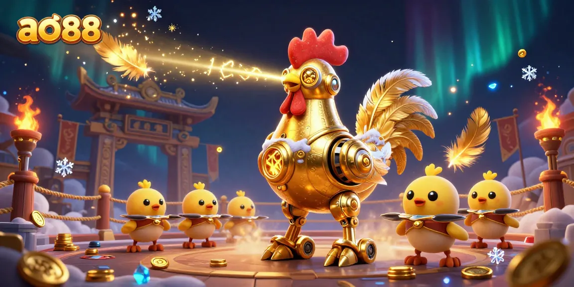 Experience dynamic betting with ao88’s thrilling gambling ambiance, featuring vibrant characters and rich elements.