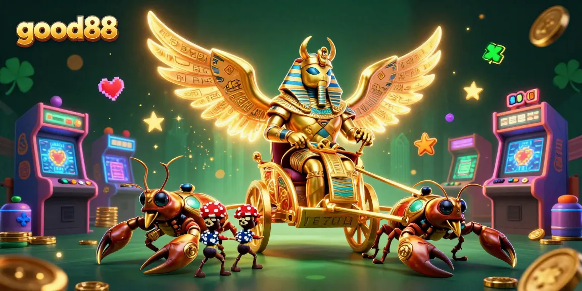 Experience the thrilling features of good88 with colorful game elements and rich casino visuals.
