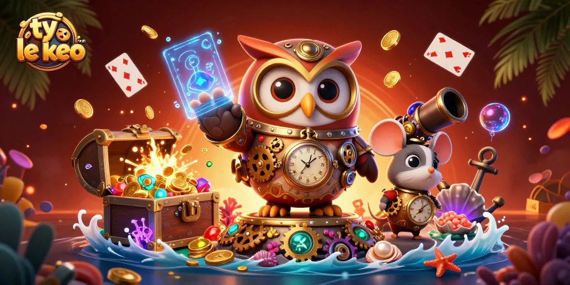 Engage in strategic betting with ty le keo odds featuring a vibrant 3D casino scene.