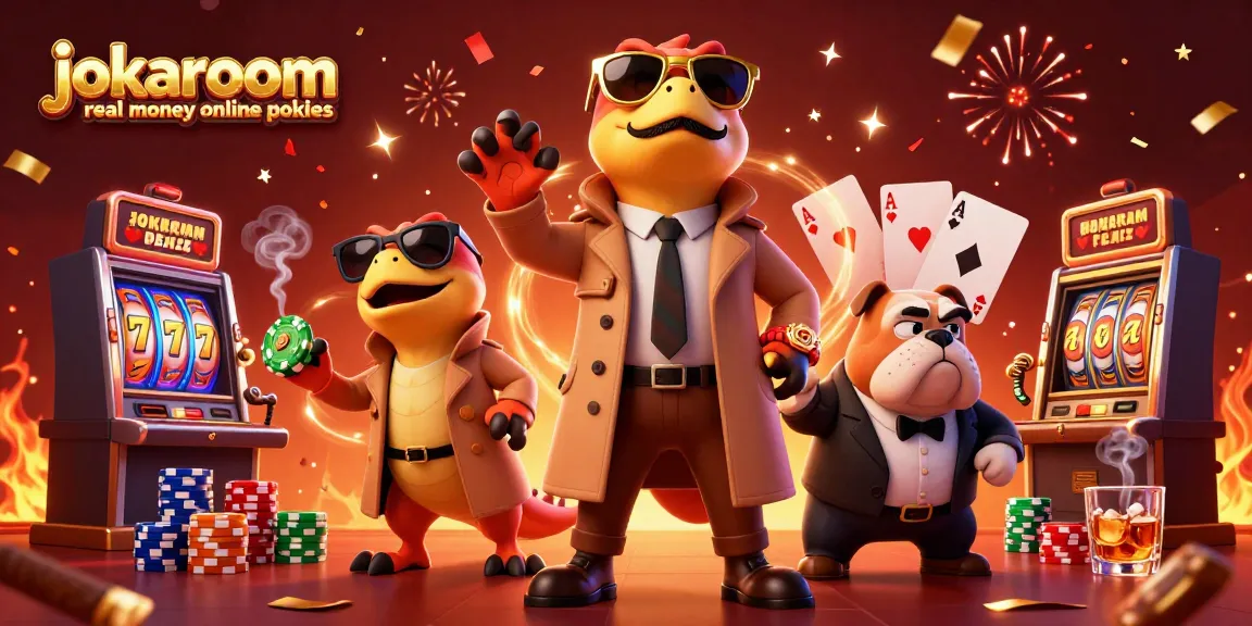 Enjoy exciting jokaroom real money online pokies with thrilling characters and vibrant casino elements.