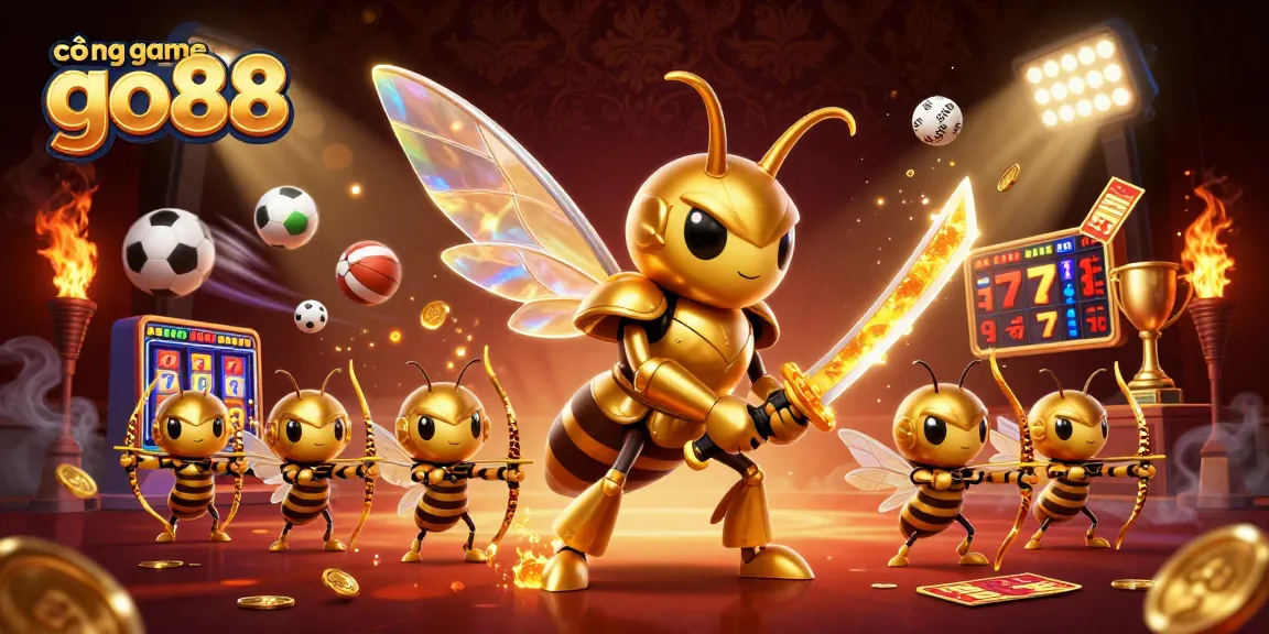 Cổng game go88 offers immersive experiences with exciting game elements like slot machines and dynamic characters.
