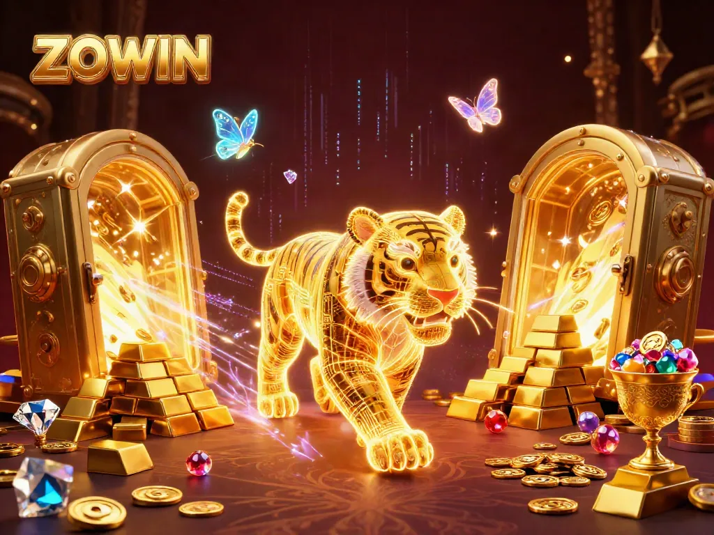 ZOWIN offers an immersive digital casino experience with vibrant energy and captivating game elements.