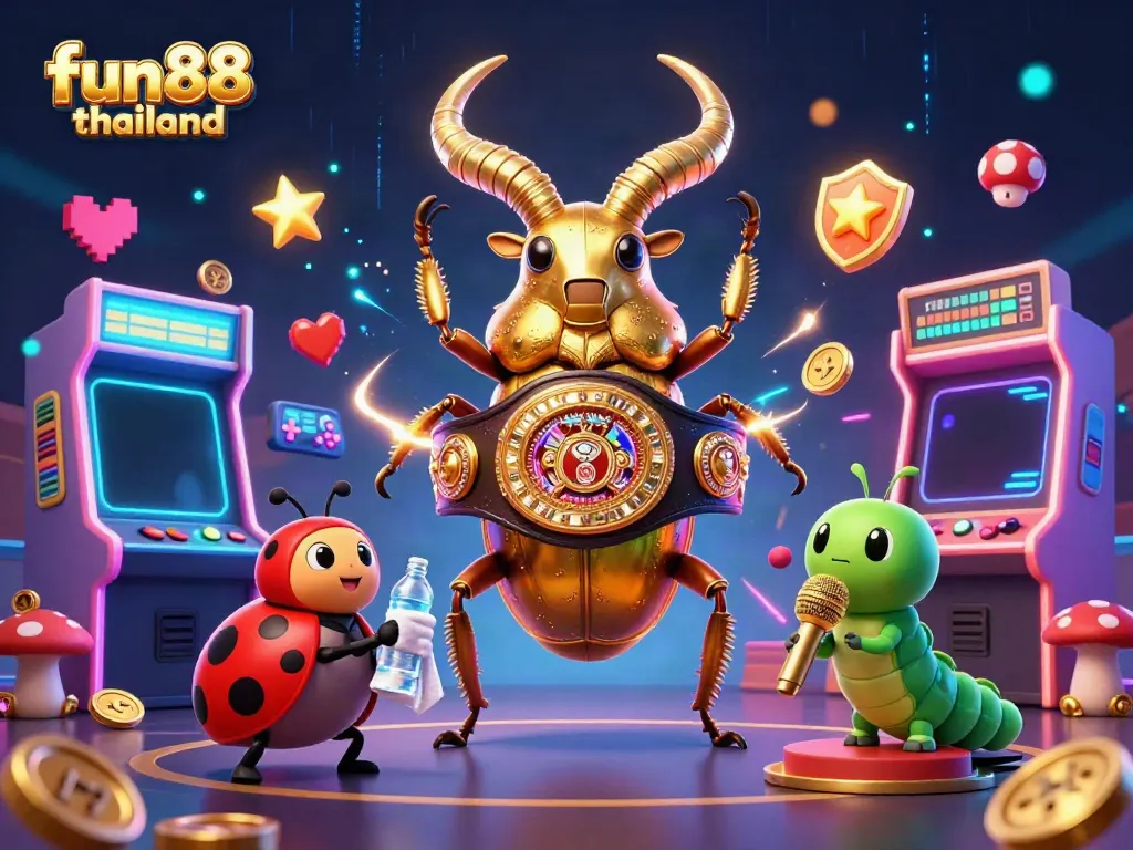 Experience thrilling fun88 thailand gameplay featuring exciting characters and vibrant casino elements.