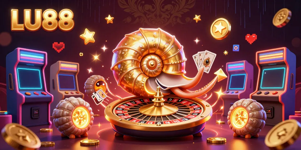 Experience thrilling wins and dazzling games at LU88, featuring a 3D nautilus roulette.