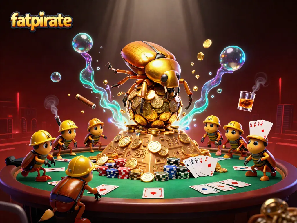 Experience the excitement of fatpirate casino games with a thrilling golden beetle adventure.