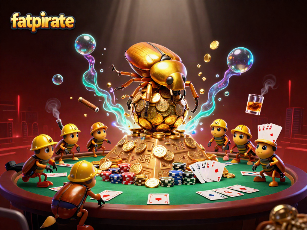 Experience the excitement of fatpirate casino games with a thrilling golden beetle adventure.