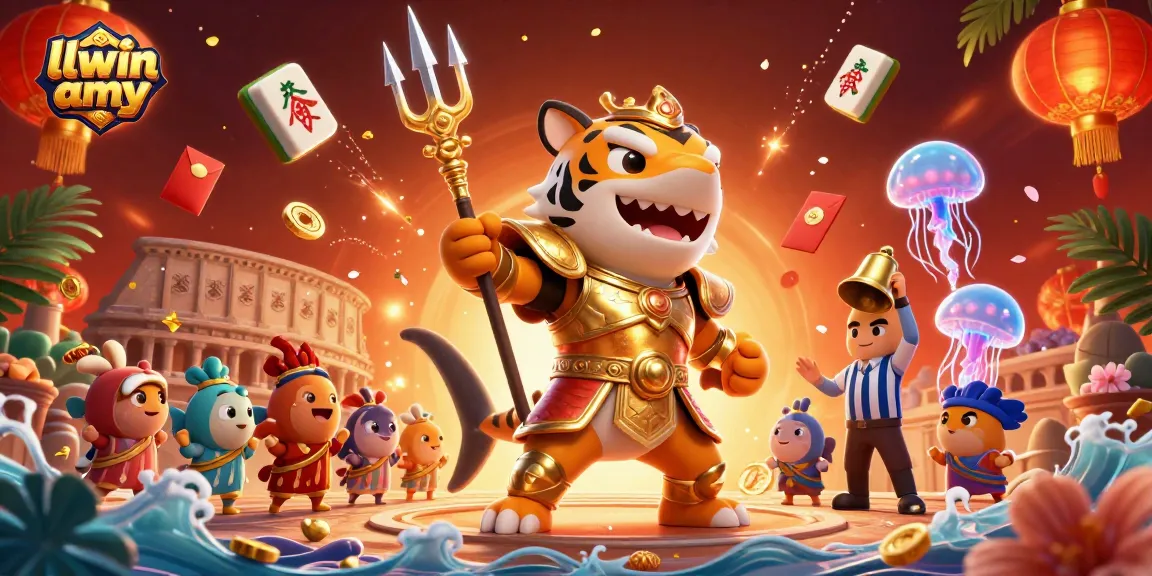 Join the llwin army to win big in an underwater casino adventure with vibrant visuals.