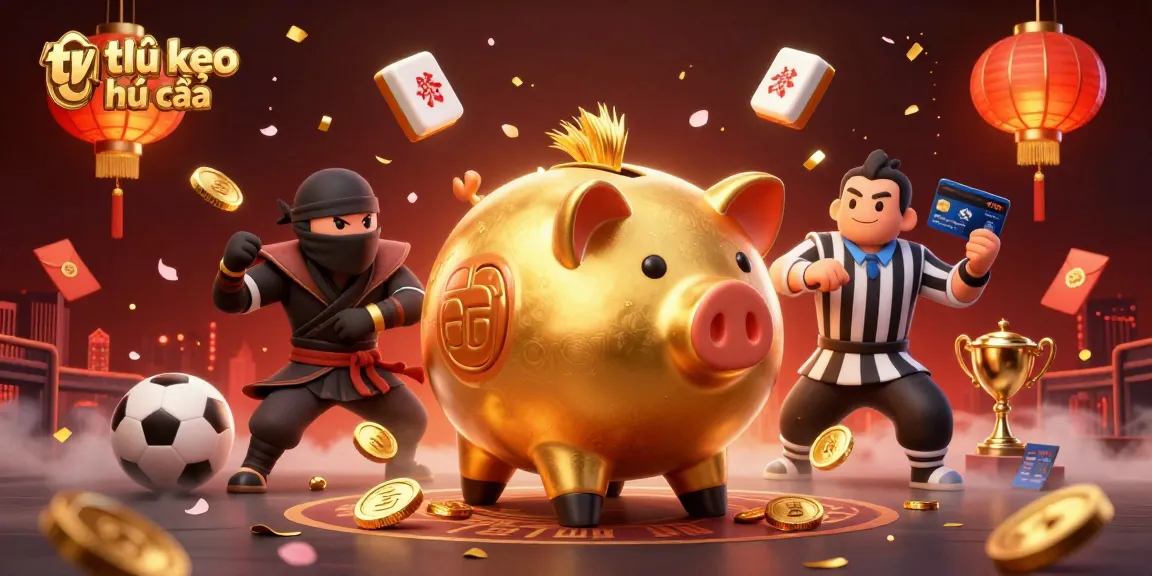 Engage with tỷ lệ kèo nhà cái in this dynamic casino scene featuring a winning sumo wrestler and energetic elements.