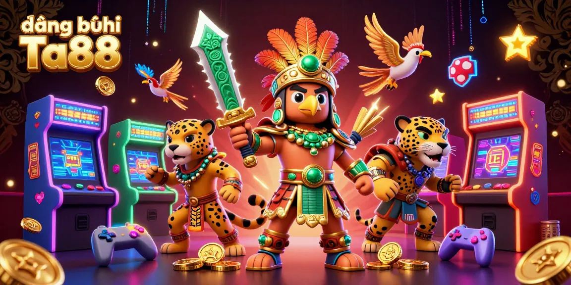 Engage with đăng ký Ta88 to join the vibrant gaming scene full of 3D characters and casino elements.