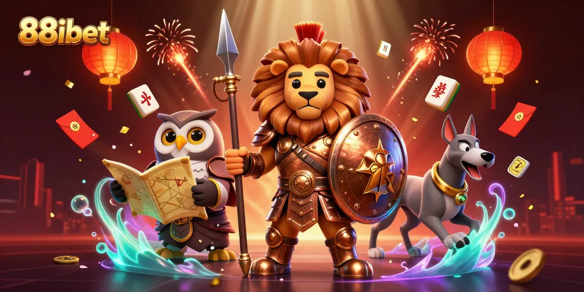Experience the vibrant gameplay at 88ibet with immersive 3D elements and characters in action.