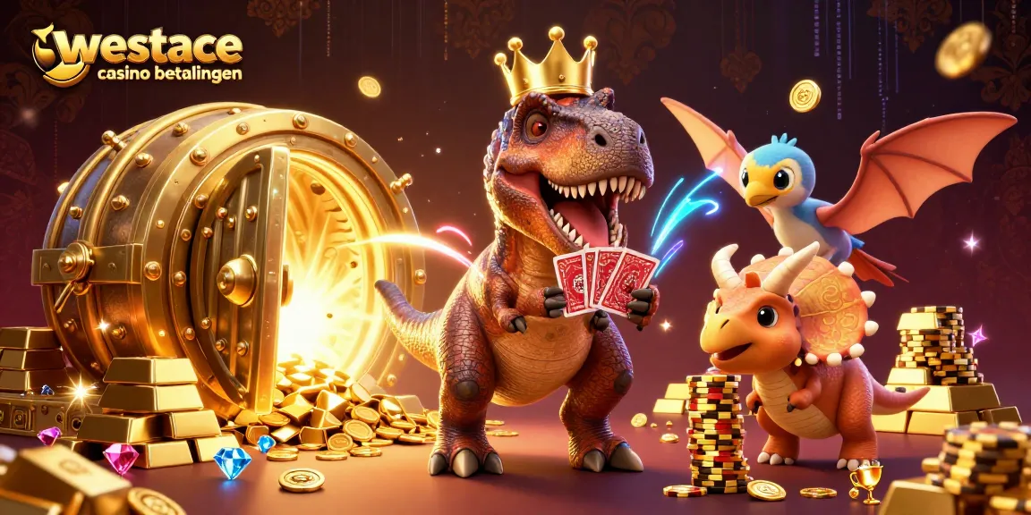 Geniet van westace casino betalingen met het brede scala aan betaalmethoden in een kleurrijke casino-scène.