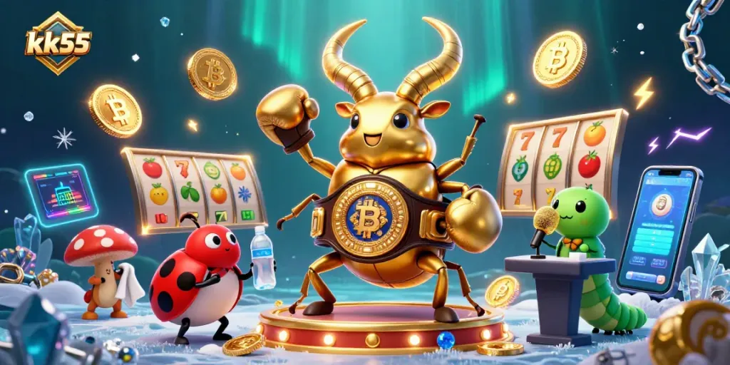 Experience thrilling jackpots and exciting games with kk55's vibrant casino scene.