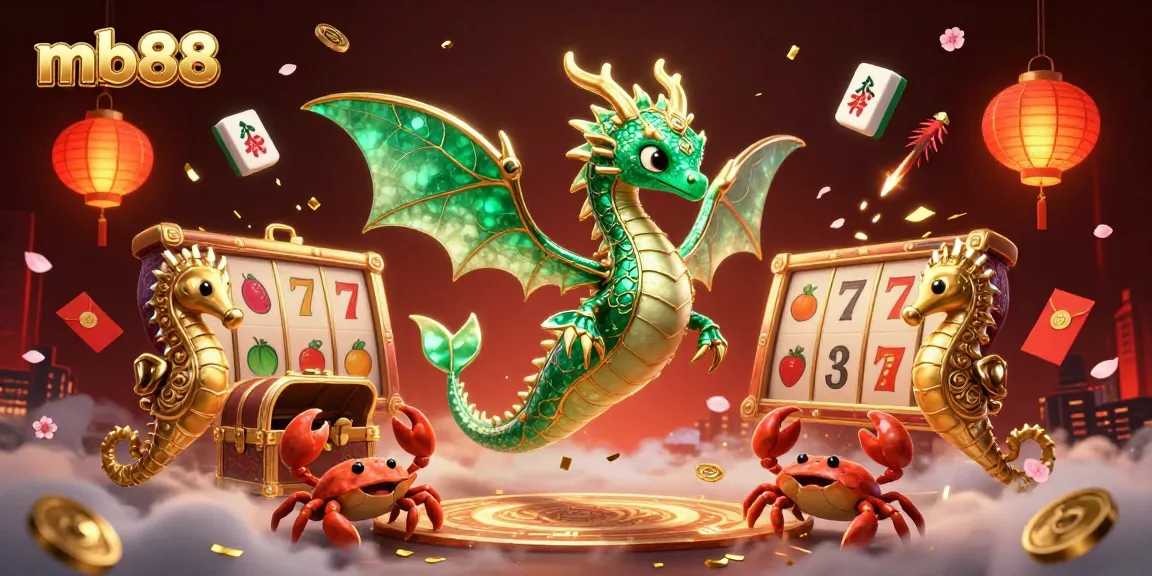 mb88 - Trải nghiệm chiến thắng với rồng biển 3D và kho báu trong không gian casino