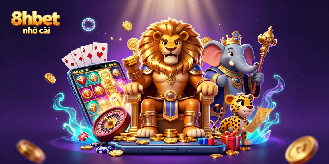 Experience thrilling gameplay at 8xbet nhà cái with colorful slot games and dynamic casino action.