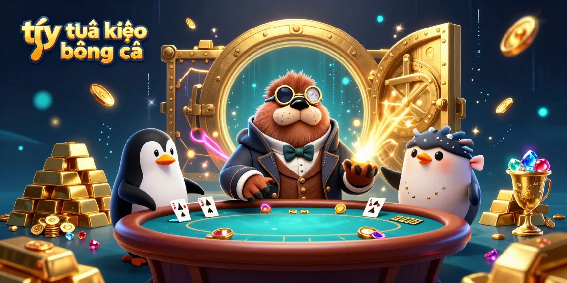Experience thrilling moments with tỷ lệ kèo bóng đá in this vibrant underwater poker scene.